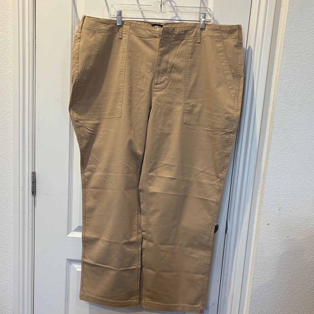 Lands' End Women's Tan Trousers